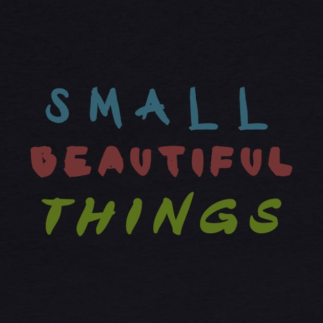 Small Beautiful Things Logo by The Small Beans Store